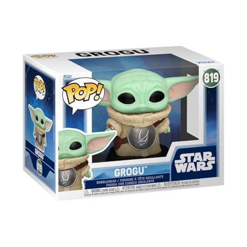 Funko Pop! Star Wars: The Mandalorian and Grogu - Grogu - Figurine en Vinyle de Collection - Idée Cadeau - Produit Officiel - Jouets pour Enfants et Adultes - Figurine modèle pour collectionneurs