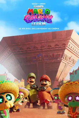 Affiche de Super Mario Galaxy, le film