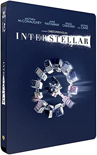 INTERSTELLAR - de Christophe Nolan / Blu-Ray Steelbook Neuf sous blister - VF