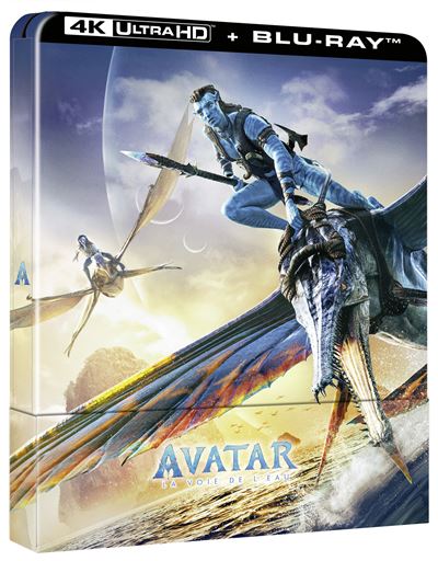 Avatar : La voie de l'eau Édition Limitée SteelBook® Blu-ray 4K Ultra HD