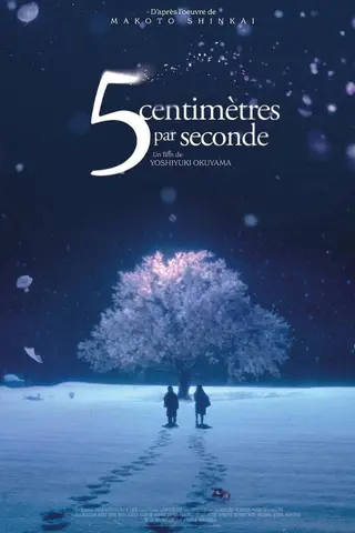 5 centimètres par seconde