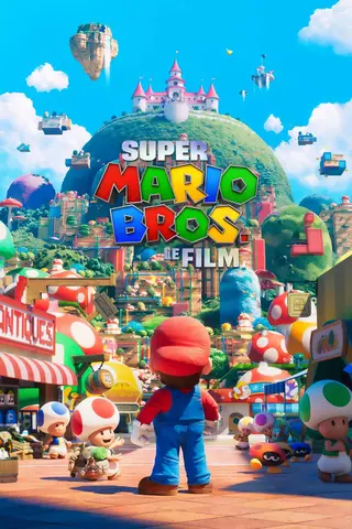 Affiche du film Super Mario Bros., le film