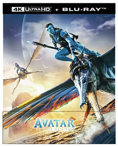 Avatar : La Voie de l'eau [4K Ultra HD + Blu-ray + Blu-ray bonus - Édition boîtier SteelBook®]
