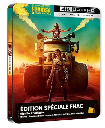 Furiosa : Une Saga Mad Max Édition Collector Spéciale Fnac SteelBook® Blu-ray 4K Ultra HD