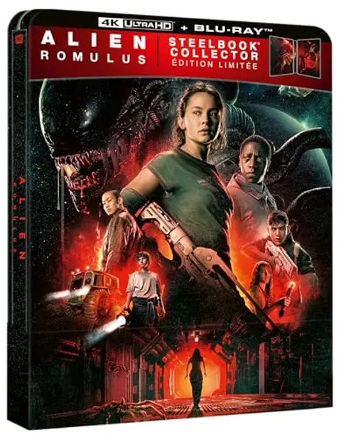 Alien : Romulus [4K Ultra HD + Blu-ray - Édition SteelBook® limitée]