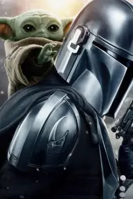 Affiche 1 de Star Wars : The Mandalorian and Grogu