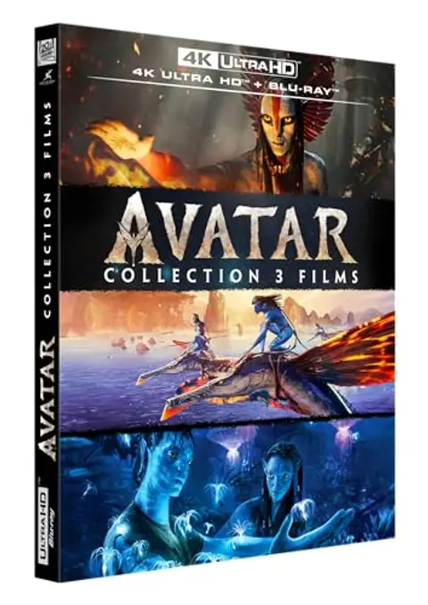 Coffret Avatar - Collection 3 films - 3 UHD 4K + 3 Blu-ray [4K Ultra HD + Blu-ray] [HD DVD]