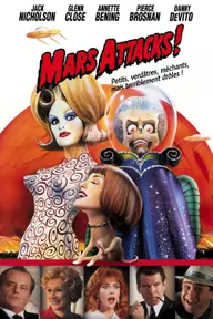 Affiche 1 de Mars Attacks!