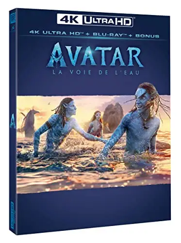 Avatar : La Voie de l'eau [4K Ultra HD + Blu-ray + Blu-ray bonus]