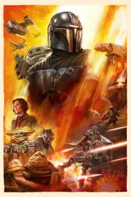 Affiche 4 de Star Wars : The Mandalorian and Grogu