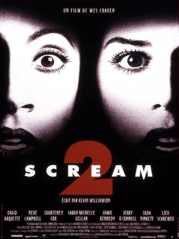 Affiche du film Scream 2 en DVD et Blu-Ray