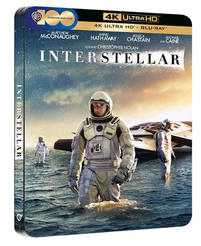 Interstellar (2014) Édition Limitée SteelBook® Blu-ray 4K Ultra HD