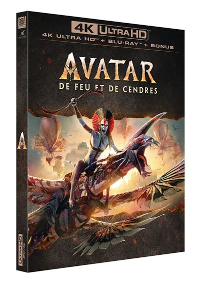 Avatar 3 : De Feu et de cendres - 4K Ultra HD + Blu-ray + Blu-ray Bonus