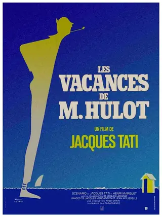 Affiche du film Les Vacances de monsieur Hulot