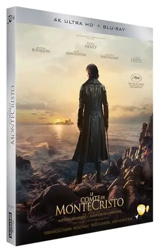 Le Comte de Monte-Cristo Blu-ray 4K Ultra Inclus Blu-ray Neuf Non Scellé
