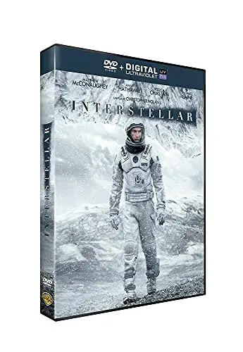 Dvd INTERSTELLAR de christopher nolan avec Matthew McConaughey et Anne Hathaway