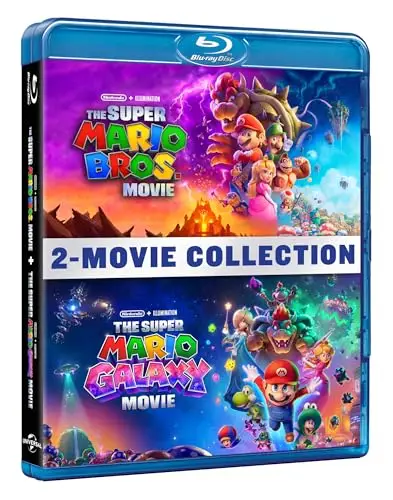 Super Mario Bros. le film + Super Mario Galaxy, le film [Blu-ray]
