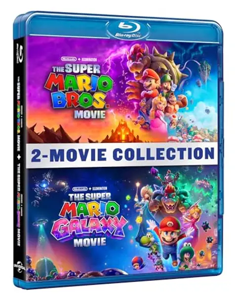Super Mario Bros. le film + Super Mario Galaxy, le film [Blu-ray]