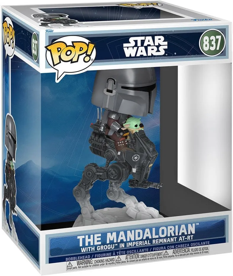 Figurine Funko Pop! N°837 - Mandalorien Et Grogu - The Mandalorian
