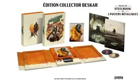 Star Wars : The Mandalorian And Grogu Édition Collector Limitée Beskar Blu-ray 4K Ultra HD