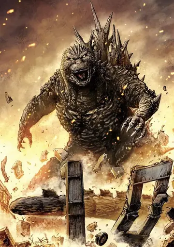 Affiche du film Godzilla Minus One