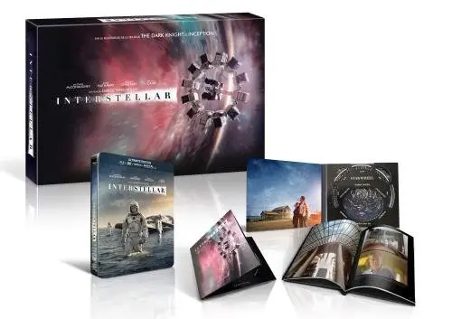 Interstellar Coffret Collector - Blu-Ray SteelBook® - Edition Spéciale Fnac