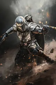 Affiche 5 de Star Wars : The Mandalorian and Grogu