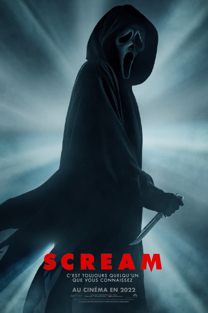 Affiche du film Scream en DVD et Blu-Ray
