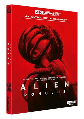 Alien Romulus 4K Ultra HD + Blu Ray avec Fourreau Neuf emballé scellé