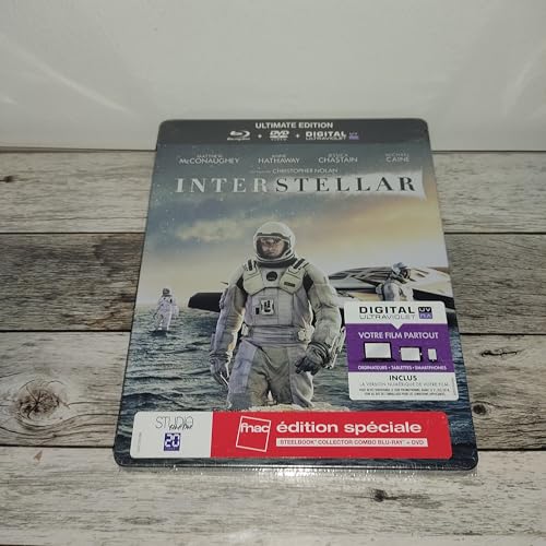 Interstellar Edition Spéciale Fnac - SteelBook® Collector Combo Blu-Ray + DVD