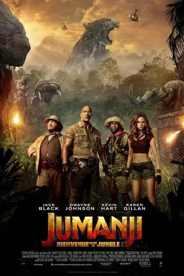 Affiche du film Jumanji : Bienvenue dans la jungle