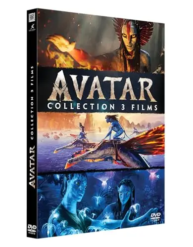 Avatar - Collection 3 films : Avatar + Avatar : La Voie de l'eau + Avatar : De Feu et de cendres [Coffret Avatar - Collection 3 films - 3 DVD]