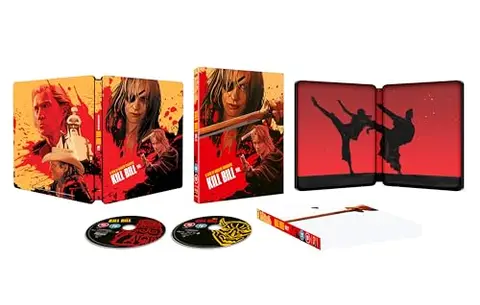 Kill Bill: Volume 2 (4K UHD Bluray Steelbook) [Blu-ray] [Region A & B & C]