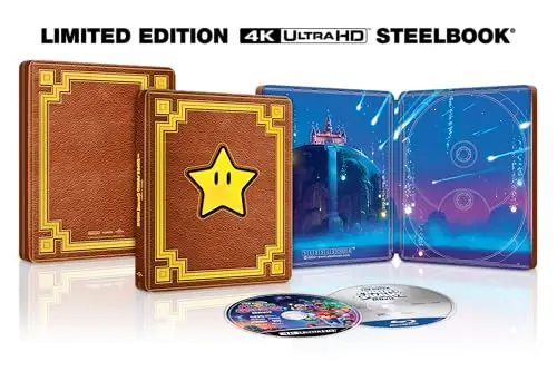 Super Mario Galaxy, le film [4K Ultra HD + Blu-ray - Boîtier SteelBook® limité]
