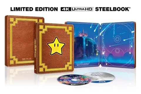 Super Mario Galaxy, le film [4K Ultra HD + Blu-ray - Boîtier SteelBook® limité]