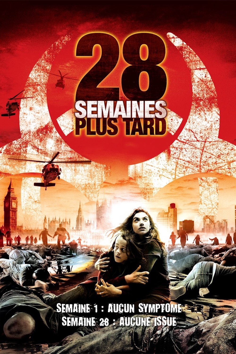 Affiche du film 28 Semaines plus tard en DVD et Blu-Ray