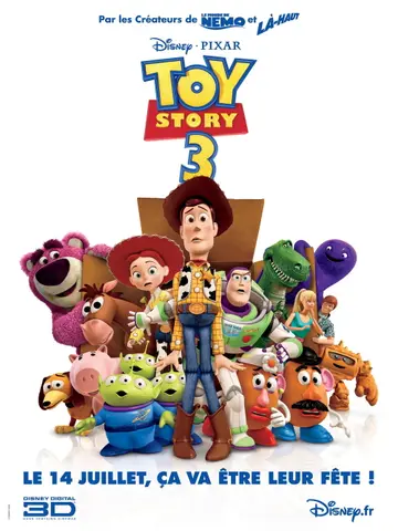 Affiche du film Toy Story 3 (familial)
