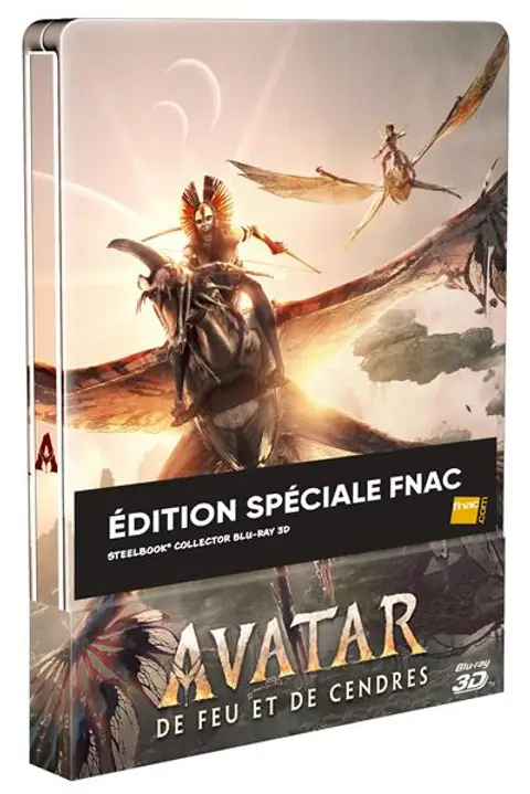 Avatar : de Feu et de Cendres Édition Spéciale Limitée Fnac SteelBook® Blu-ray 3D