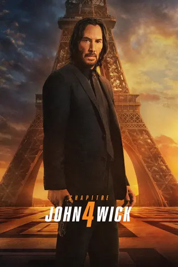 Affiche du film John Wick : Chapitre 4