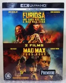 Warner Bros Blu-Ray 4K Ultra HD Dolby Vision Mad Max Furiosa / Fury Road Neuf !
